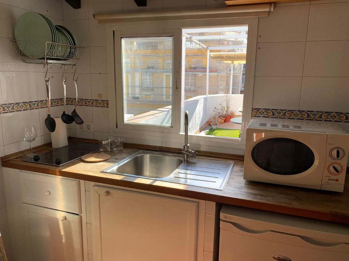 Stunning Attic With Private Terrace And Parking Optional Apartment Sevilla Exterior foto